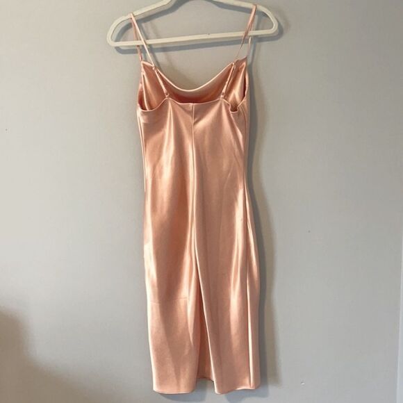 Altar’d State Carlotta blush pink slip dress size small - Picture 2 of 6